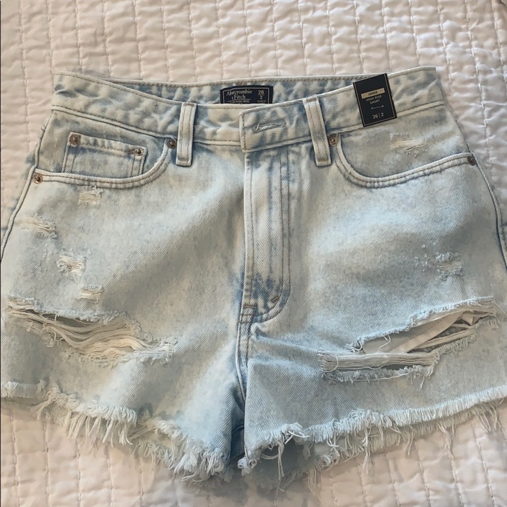 Abercrombie & Fitch denim shorts NEVER WORN